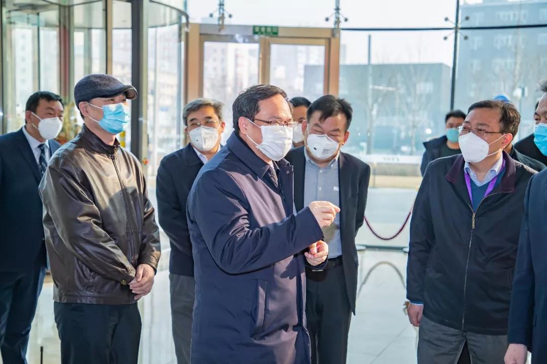 杨金成到党的建设在京成员单位检查指导疫情防控和复工复产工作