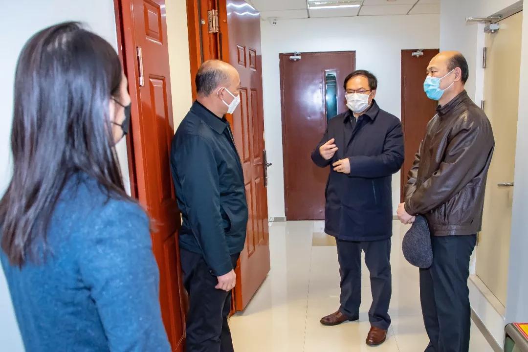 杨金成到党的建设在京成员单位检查指导疫情防控和复工复产工作